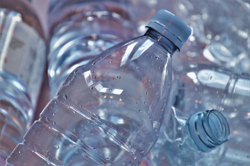 Plastic bottle planters
