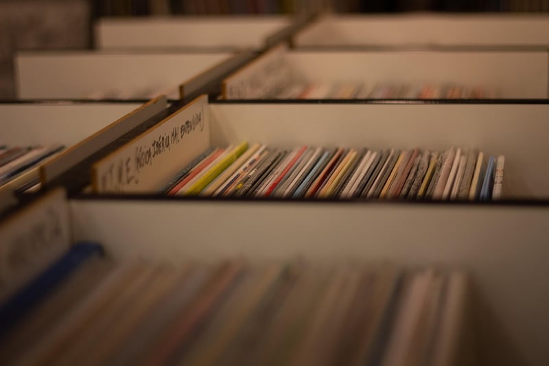 Vinyl record art